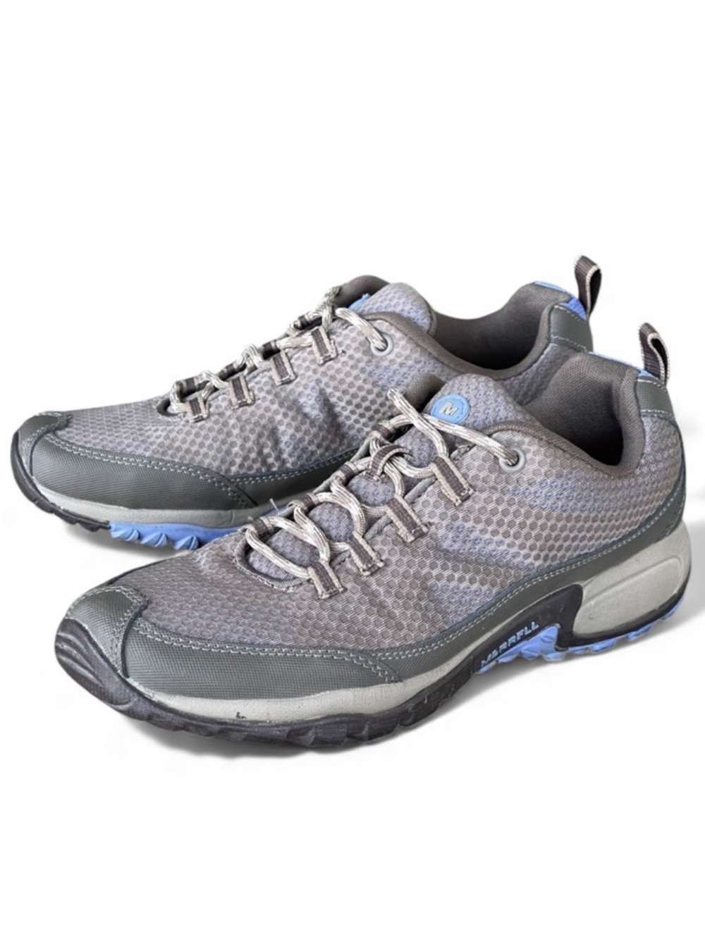 Merrell Trail Hiking Gray Shoes Sneakers Women’s Size 9 (40) Brindle Periwinkle